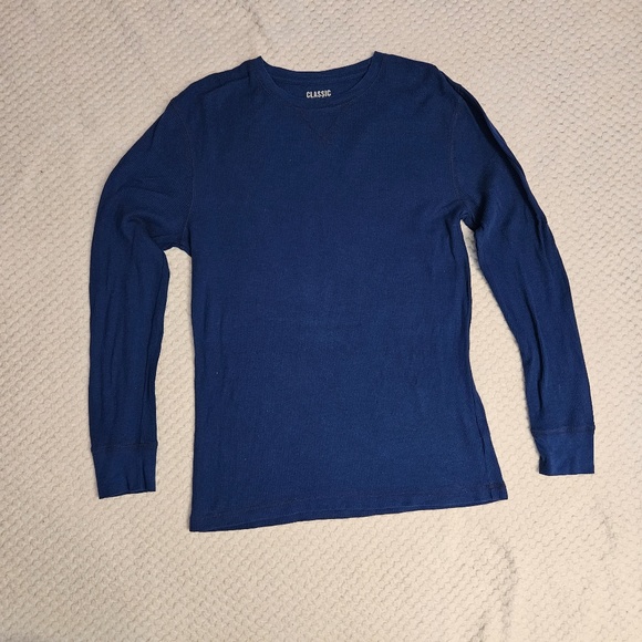 Old Navy Classic Textured Long Sleeve Tee for Men Size M - Picture 1 of 3